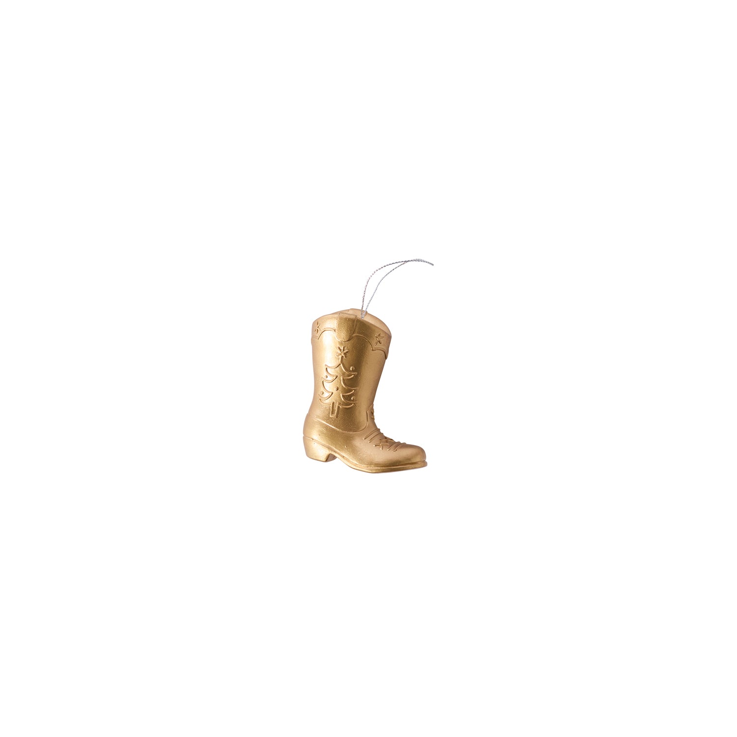 Golden Boot Ornament Set of 8 By Accent Decor | Ornaments | Modishstore - 2