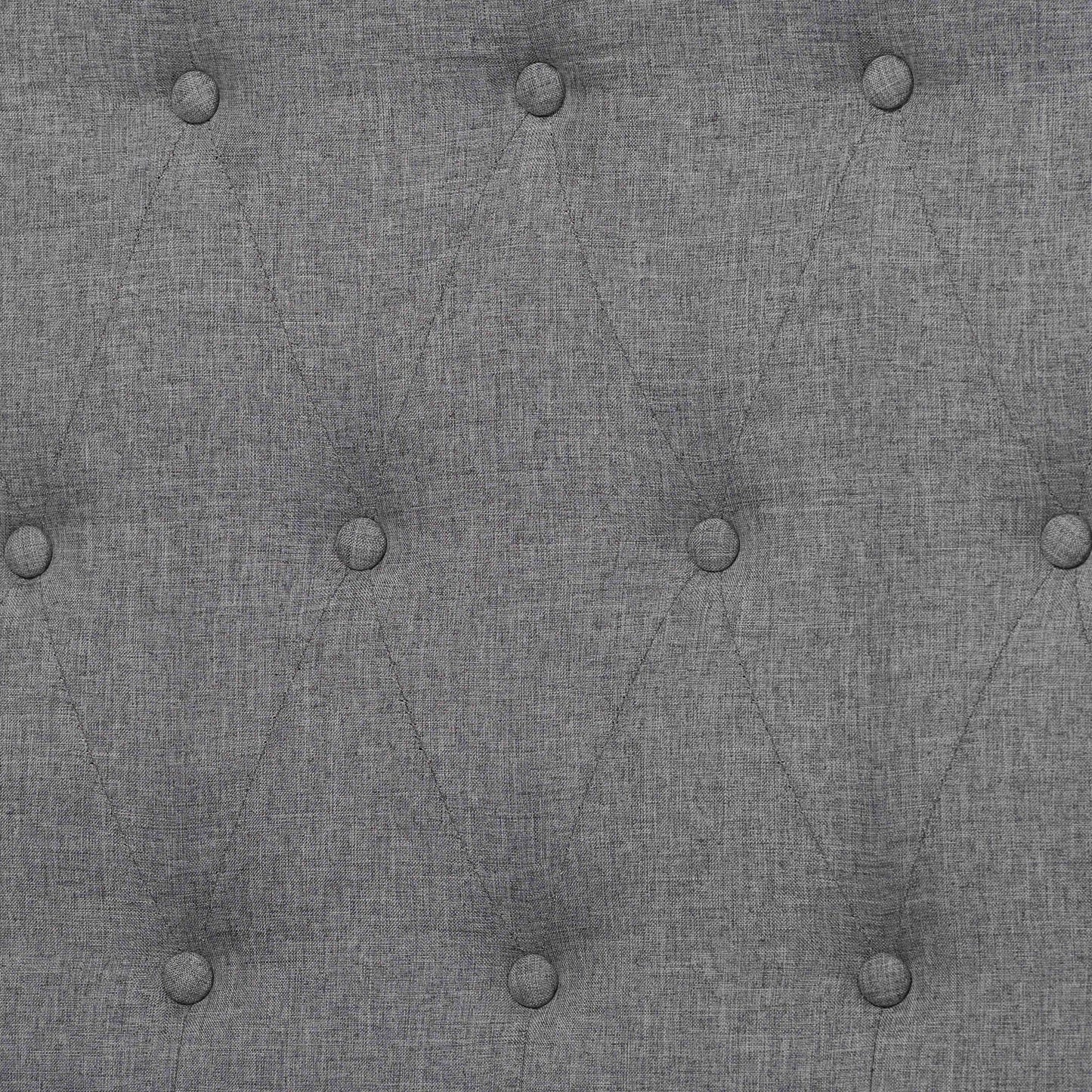 Baxton Studio Ballari Classic and Traditional Grey Fabric and Walnut Brown Finished Wood Queen Size Platform Bed | Beds | Modishstore - 11