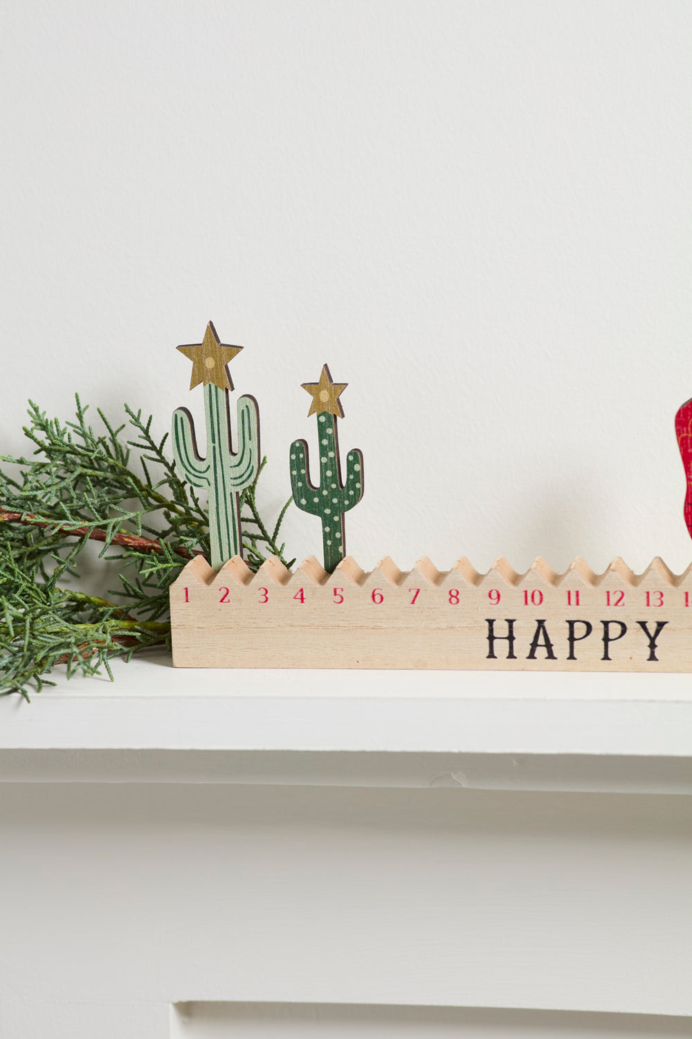 Western Winter Advent Calendar Set of 8 By Accent Decor | Planters, Troughs & Cachepots | Modishstore - 4