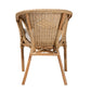 Baxton Studio bali & pari Abbey Modern Bohemian Natural Brown Antique Rattan Dining Chair | Dining Chairs | Modishstore - 5