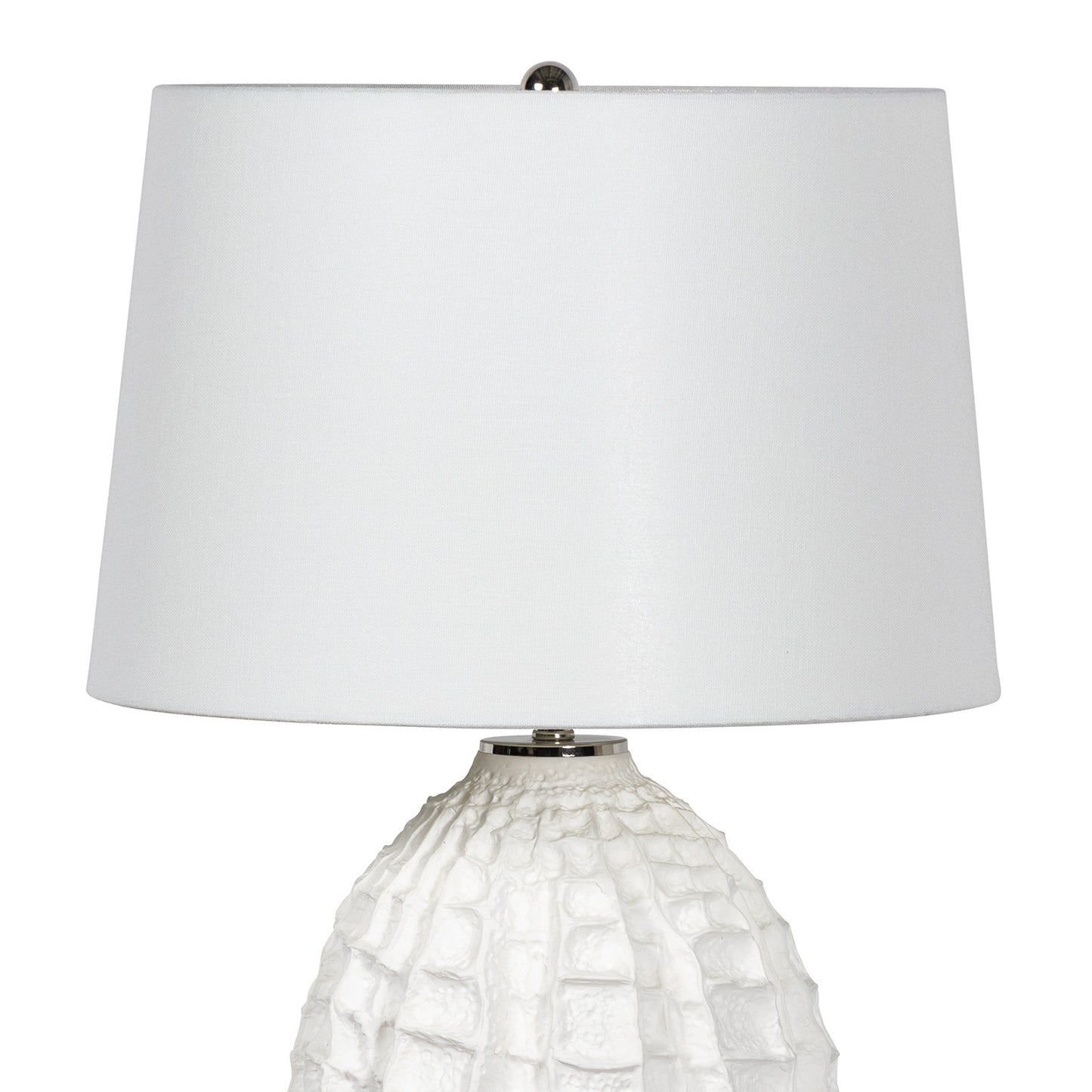 Caspian Ceramic Table Lamp (White) Small By Regina Andrew | Table Lamps | Modishstore - 2