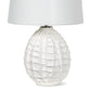 Caspian Ceramic Table Lamp (White) Small By Regina Andrew | Table Lamps | Modishstore - 3