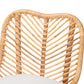 Baxton Studio bali & pari Arween Modern Bohemian Natural Brown Rattan Dining Chair | Dining Chairs | Modishstore - 6