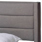 Baxton Studio Braylon Mid-Century Modern Transitional Light Grey Fabric and Dark Brown Finished Wood Full Size 3-Drawer Storage Platform Bed | Beds | Modishstore - 7