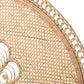 Baxton Studio bali & pari Marlette Modern Bohemian Natural Brown Rattan Queen Size Standalone Headboard | Headboards | Modishstore - 5
