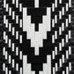 Baxton Studio bali & pari Wallis Modern French Two-Tone Black and White Weaving and Natural Rattan Indoor Dining Chair | Dining Chairs | Modishstore - 10