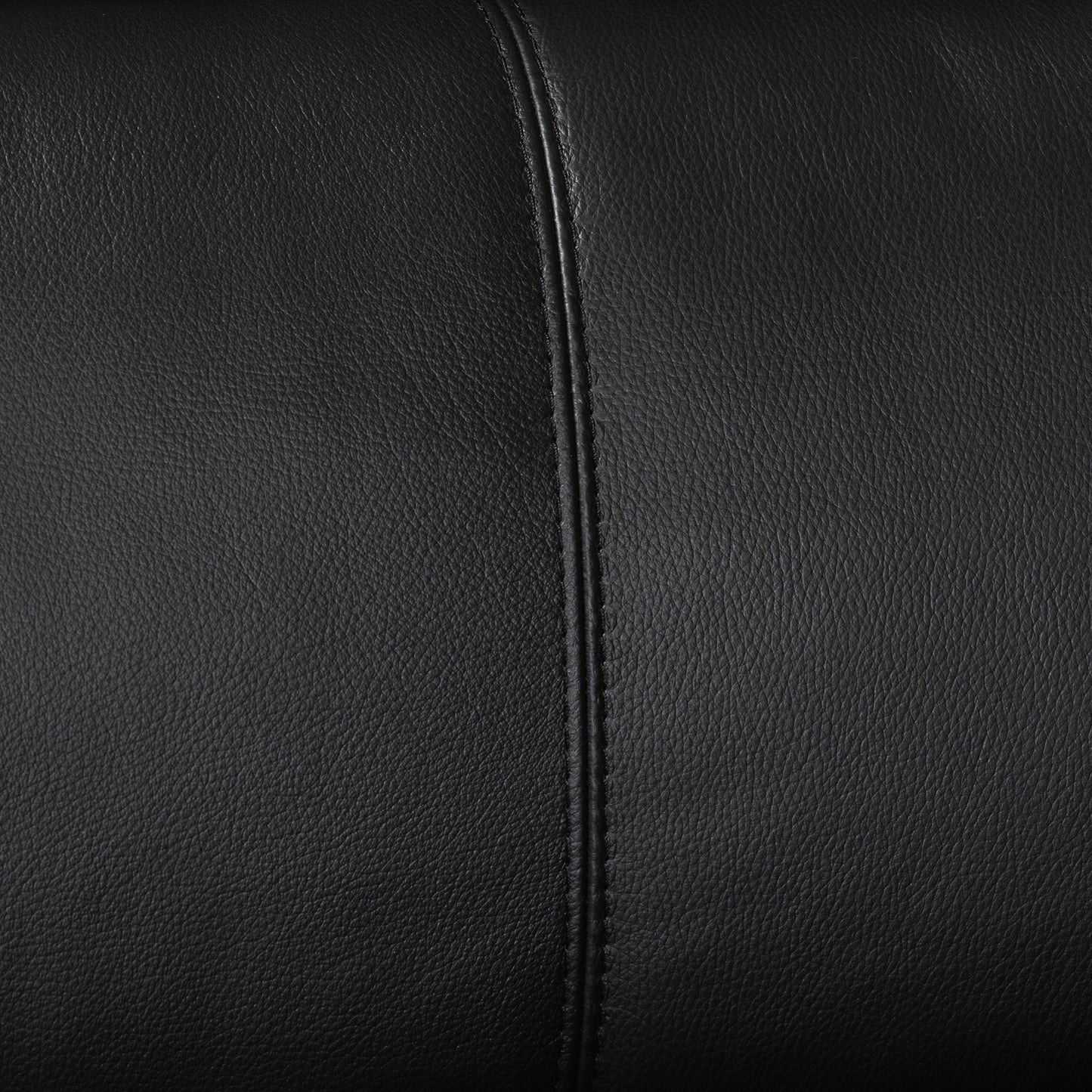 Baxton Studio Reverie Modern Black Full  Leather Sectional Sofa with Right Facing Chaise | Sectional | Modishstore - 7