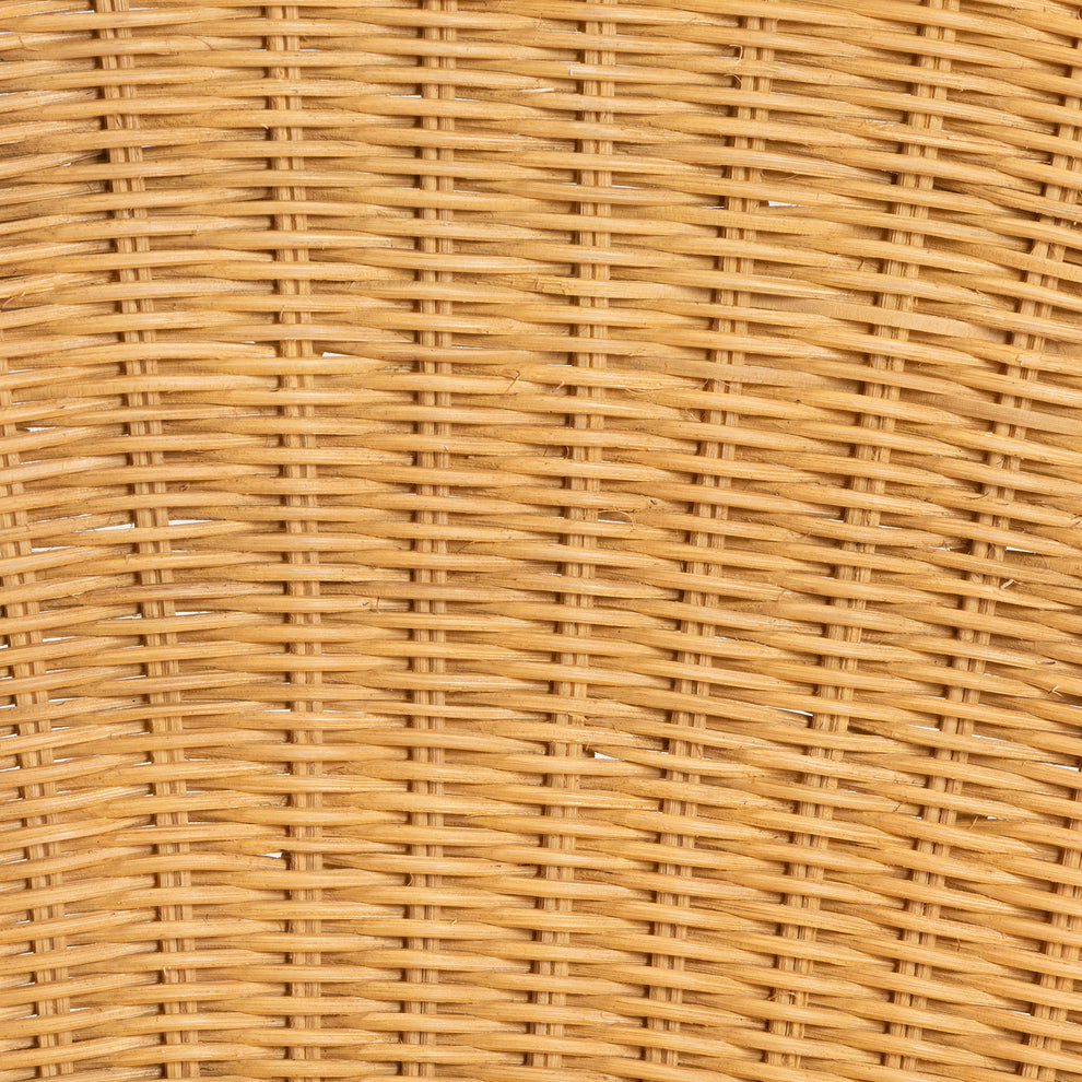 Baxton Studio bali & pari Barito Modern Bohemian Natural Brown Rattan Dining Chair | Dining Chairs | Modishstore - 8