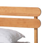 Baxton Studio Quincia Japandi Sandy Brown Finished Wood Queen Size Platform Bed | Beds | Modishstore - 5