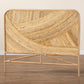 Baxton Studio bali & pari Delphi Modern Bohemian Natural Brown Rattan Queen Size Standalone Headboard | Headboards | Modishstore - 7