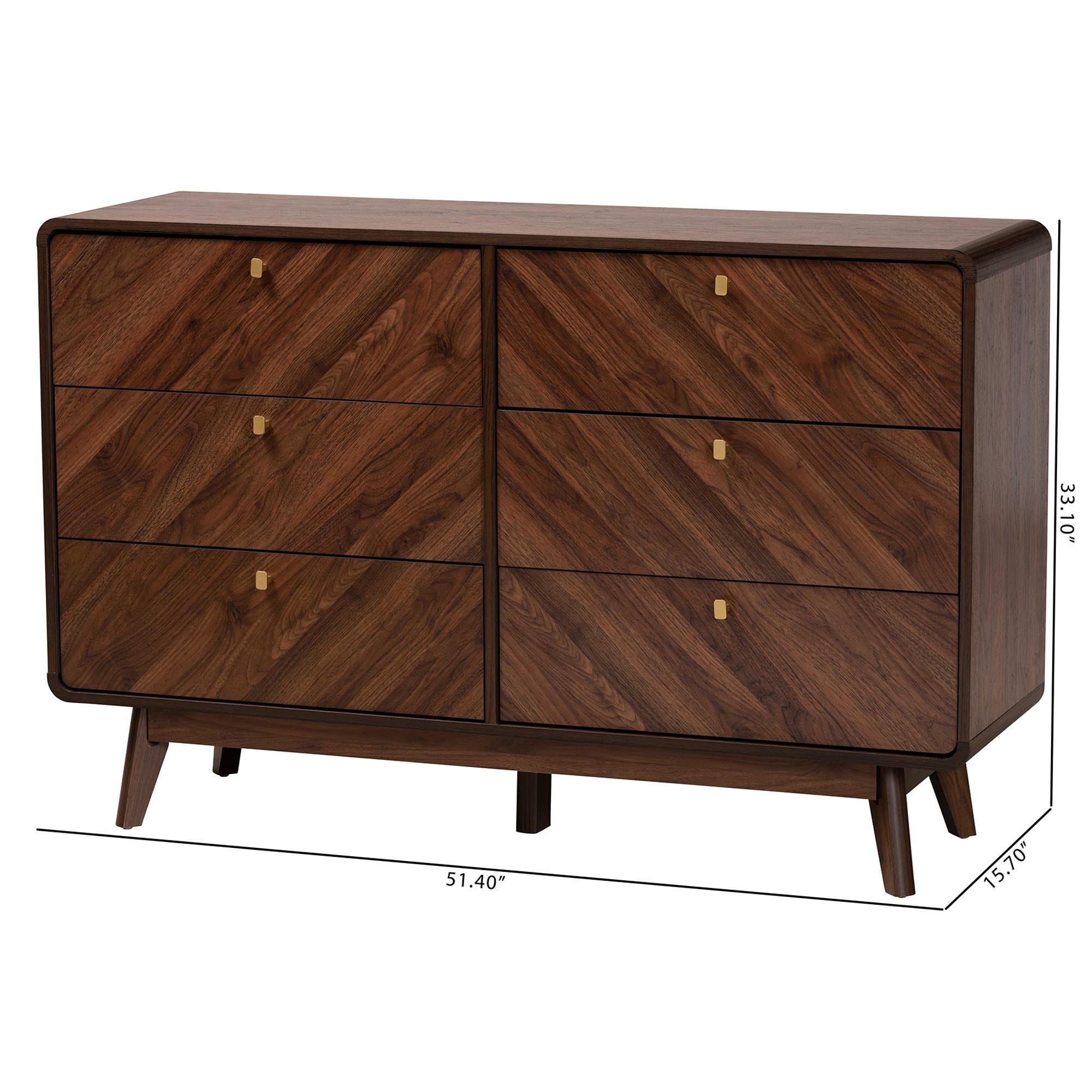 Baxton Studio Markell Dresser - Thumbnail 5