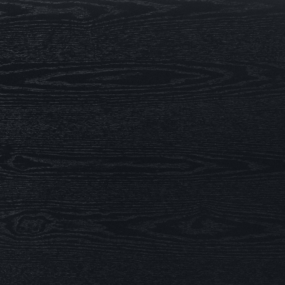 Baxton Studio Sherwin Mid-Century Modern Black Finished Wood Dining Table | Dining Tables | Modishstore - 7