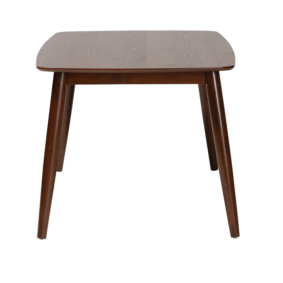 Baxton Studio Flora Mid-Century Modern Black Finished Wood Dining Table | Dining Tables | Modishstore - 22