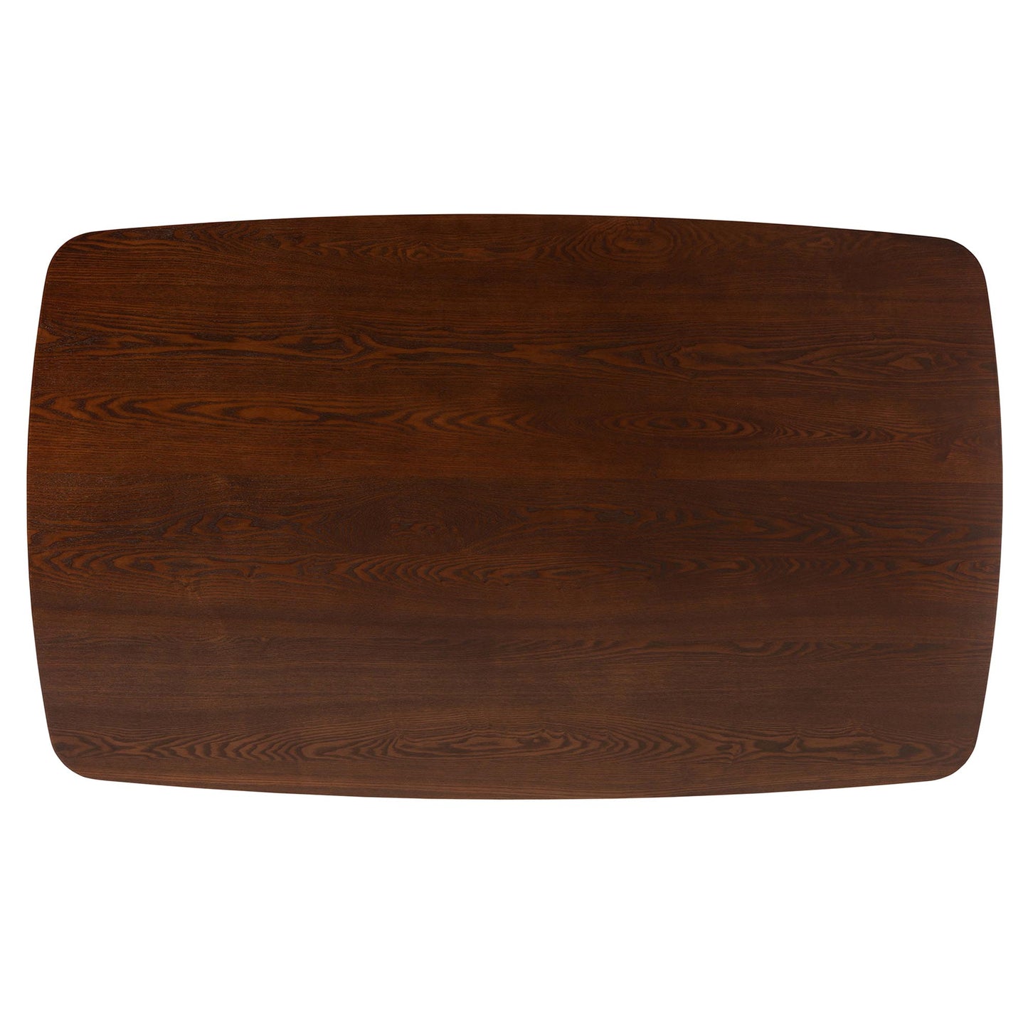 Baxton Studio Tarana Mid-Century Modern Grey Fabric and Walnut Brown Finished Wood 7-Piece Dining Set | Dining Sets | Modishstore - 7