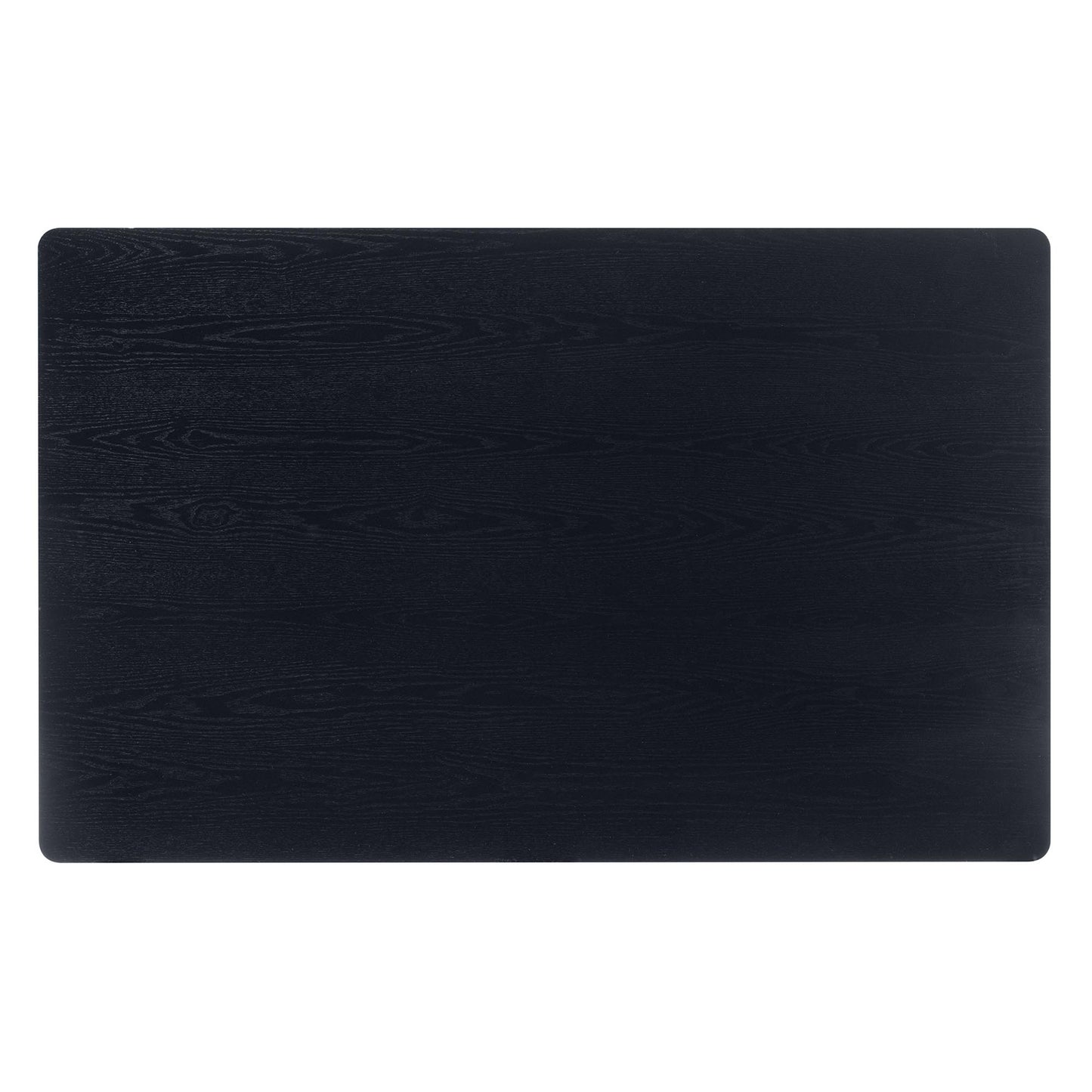 Baxton Studio Dannon Mid-Century Modern Cream Fabric and Black Finished Wood 5-Piece Dining Set | Dining Sets | Modishstore - 5