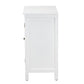 Baxton Studio Yelena Classic and Traditional White Finished Wood 2-Door Storage Cabinet | Cabinets | Modishstore - 7