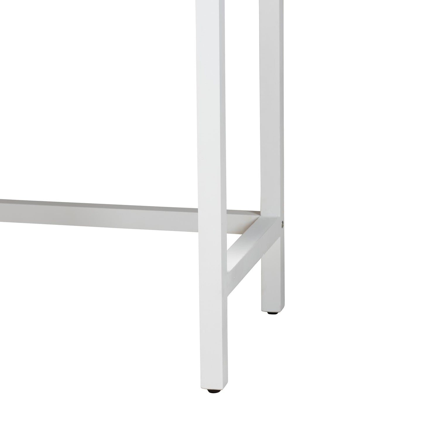 Baxton Studio Yelena Classic and Traditional White Finished Wood 2-Drawer Console Table | Console Tables | Modishstore - 7