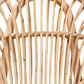 Baxton Studio bali & pari Iris Modern Bohemian Natural Brown Rattan Dining Chair | Dining Chairs | Modishstore - 8
