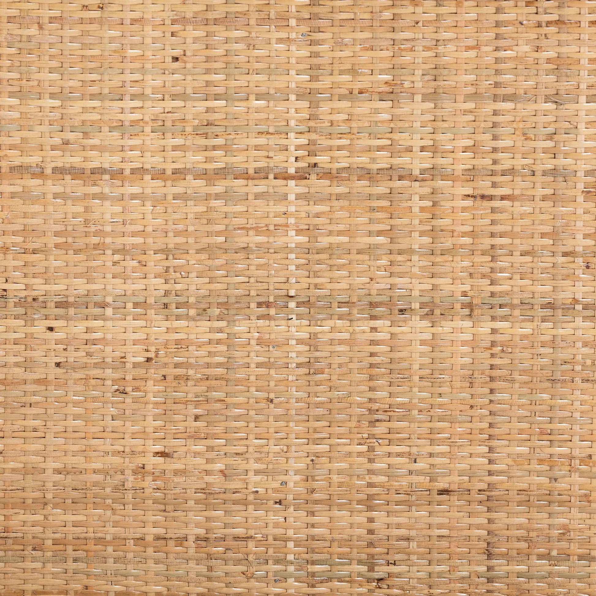 Baxton Studio bali & pari Dalinda Modern Bohemian Two-Tone Black and Natural Brown Rattan 2-Tier Kitchen Cart | Kitchen Carts | Modishstore - 6