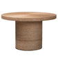 Baxton Studio bali & pari Bistra Modern Bohemian Natural Brown Seagrass and Wood Dining Table | Dining Tables | Modishstore - 2