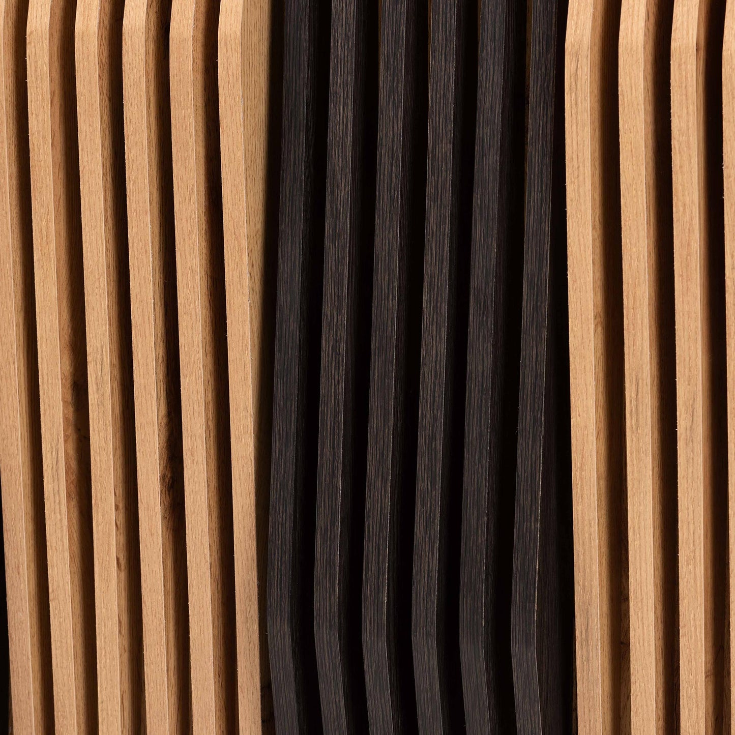 Baxton Studio Bergen Mid-Century Modern Transitional Two-Tone Espresso and Oak Brown Finished Wood 2-Door Storage Cabinet | Cabinets | Modishstore - 6