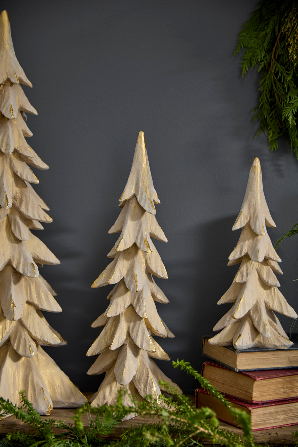 Snowstorm Tree Set of 2 By Accent Decor | Planters, Troughs & Cachepots | Modishstore - 6