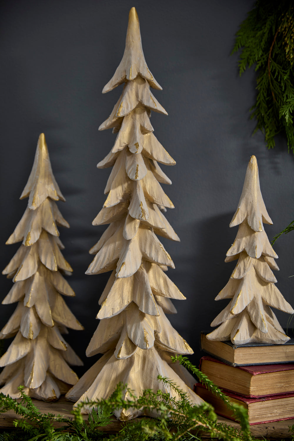 Snowstorm Tree Set of 2 By Accent Decor | Planters, Troughs & Cachepots | Modishstore - 8