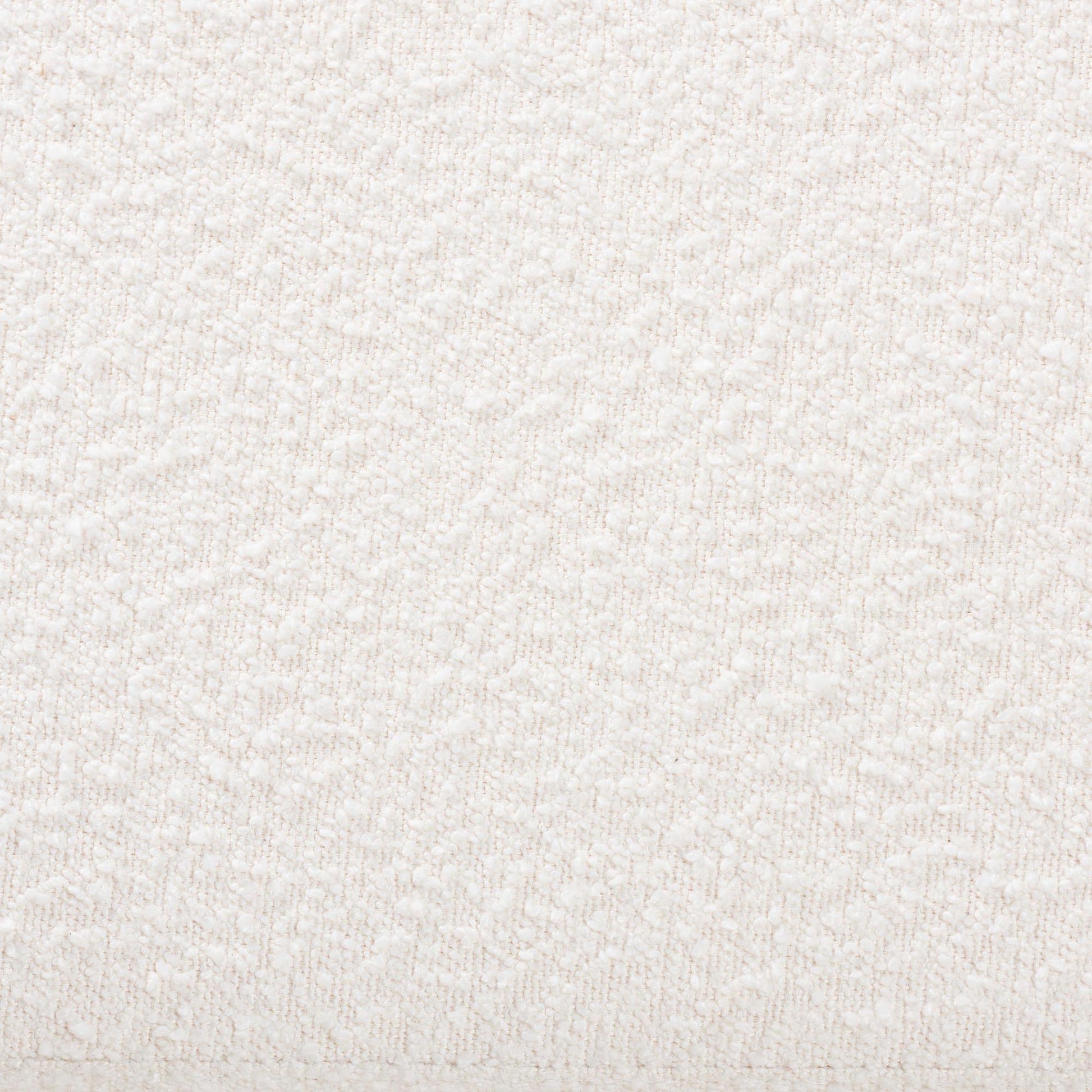 Baxton Studio Basira Japandi Cream Boucle Fabric Storage Bench with Woven Rattan | Benches | Modishstore - 11