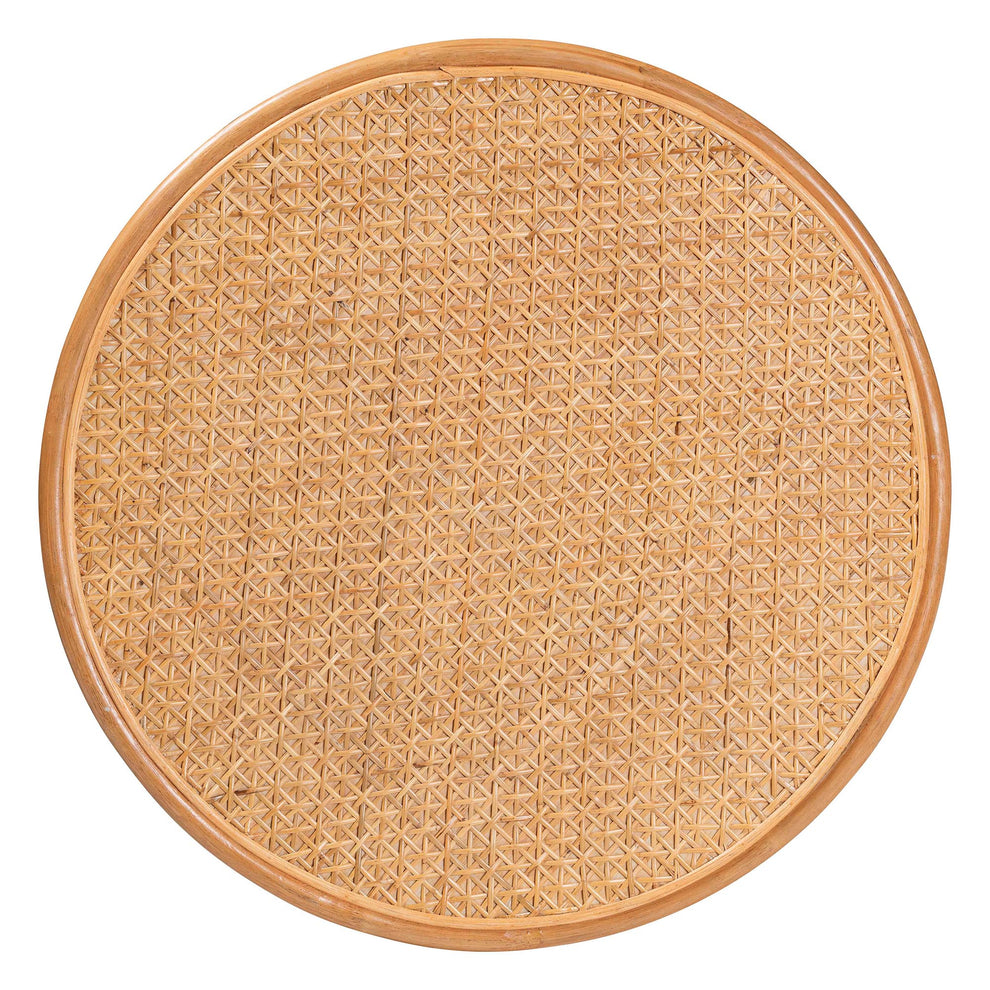 Baxton Studio bali & pari Eldon Bohemian Honey Rattan Coffee Table | Coffee Tables | Modishstore - 5