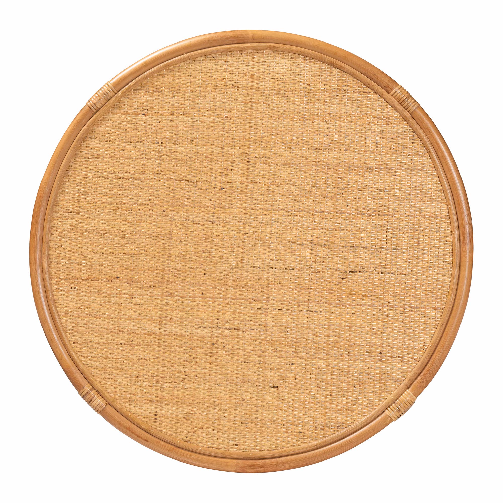 Baxton Studio Louis Rattan Coffee Table - Thumbnail 4