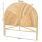 Baxton Studio bali & pari Seana Bohemian Honey Rattan King Size Standalone Headboard | Headboards | Modishstore - 2