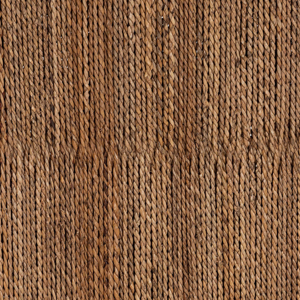 Baxton Studio bali & pari Liza Bohemian Natural Seagrass and Wood Accent Bench | Benches | Modishstore - 7