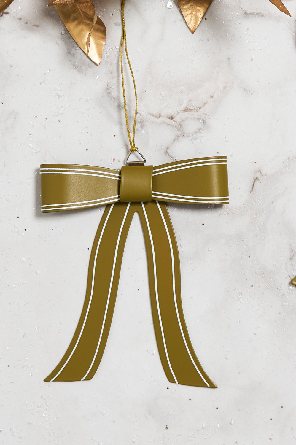 Selah Bow Ornament Set of 8 By Accent Decor | Ornaments | Modishstore - 6