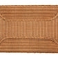 Baxton Studio bali & pari Minahasa Bohemian Light Honey Braided Rattan Side Table | End Tables | Modishstore - 8