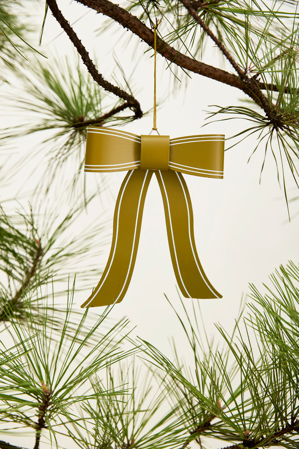 Selah Bow Ornament Set of 8 By Accent Decor | Ornaments | Modishstore - 8