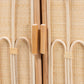 Baxton Studio bali & pari Gitano Bohemian Natural Rattan 2-Door Storage Cabinet | Cabinets | Modishstore - 8