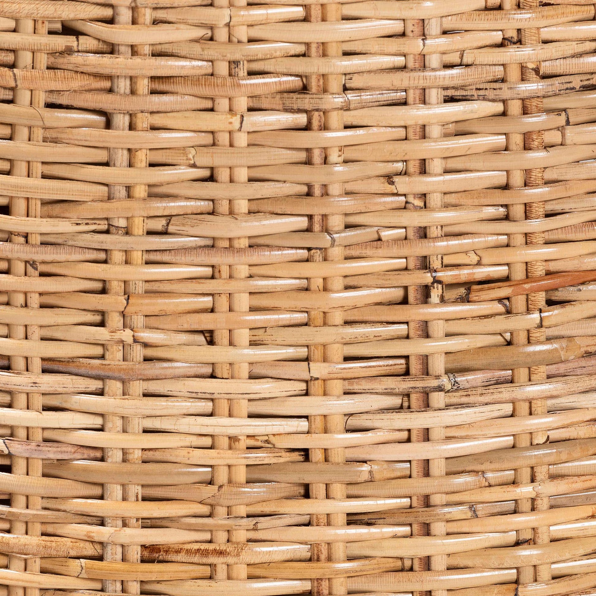 Baxton Studio bali & pari Rowen Bohemian Light Honey Kubu Rattan and Mahogany Wood Dining Chair | Dining Chairs | Modishstore - 8