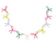 Brightly Bow Garland Set of 2 By Accent Decor | Garland & Wreath | Modishstore - 2 - Brightly Bow Garland Set of 2 By Accent Decor