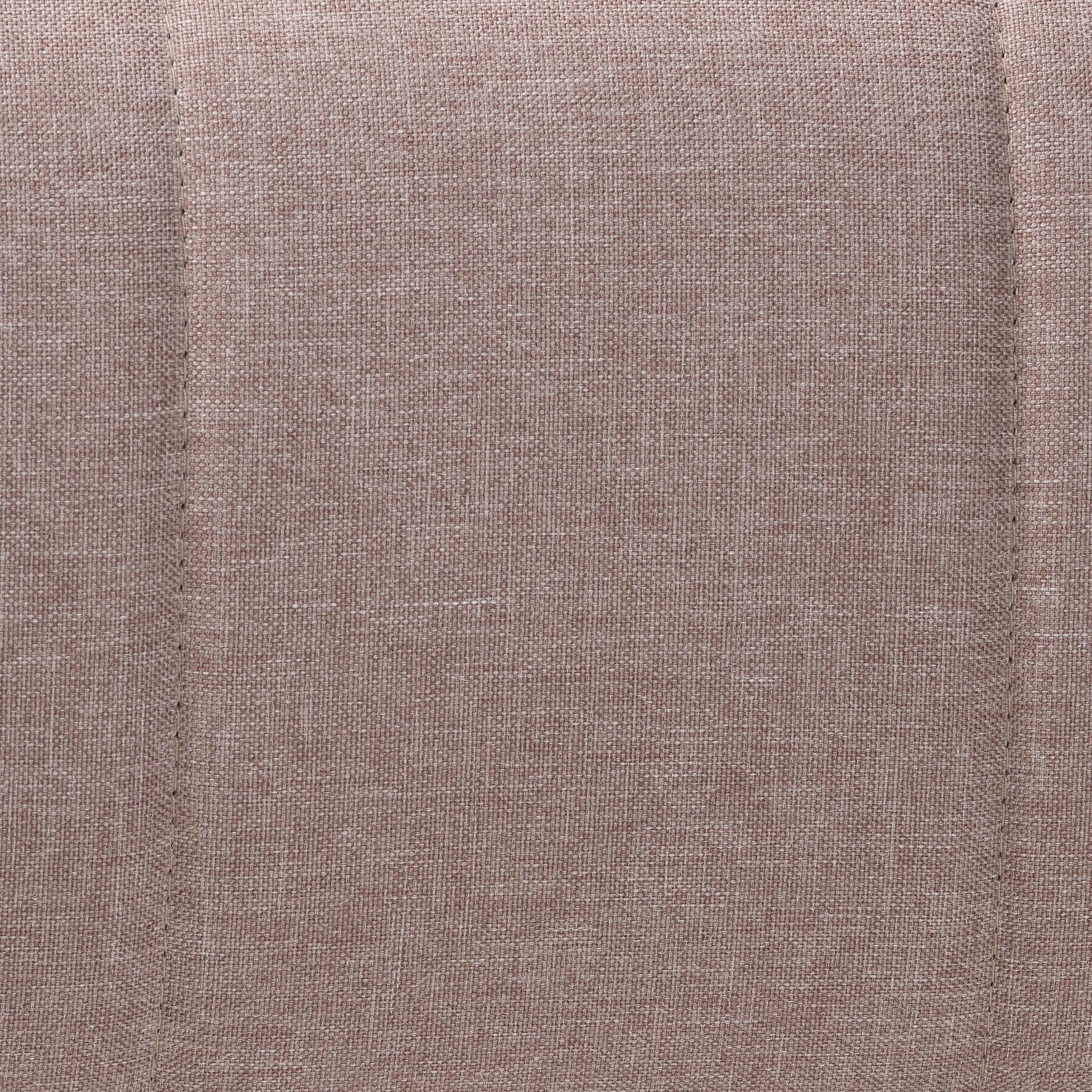 Baxton Studio Lanoma Contemporary Clay Fabric Upholstered Convertible Sleeper Sofa | Sectional | Modishstore - 6