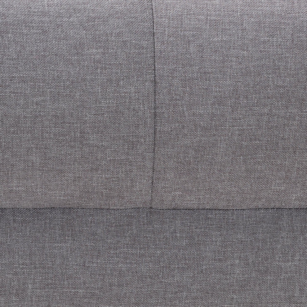 Baxton Studio Claire Contemporary Slate Fabric Upholstered Convertible Sleeper Sofa | Sectional | Modishstore - 6