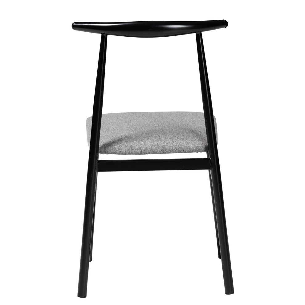 Baxton Studio Arnold Modern Industrial Beige Fabric and Metal Dining Chair | Dining Chairs | Modishstore - 20