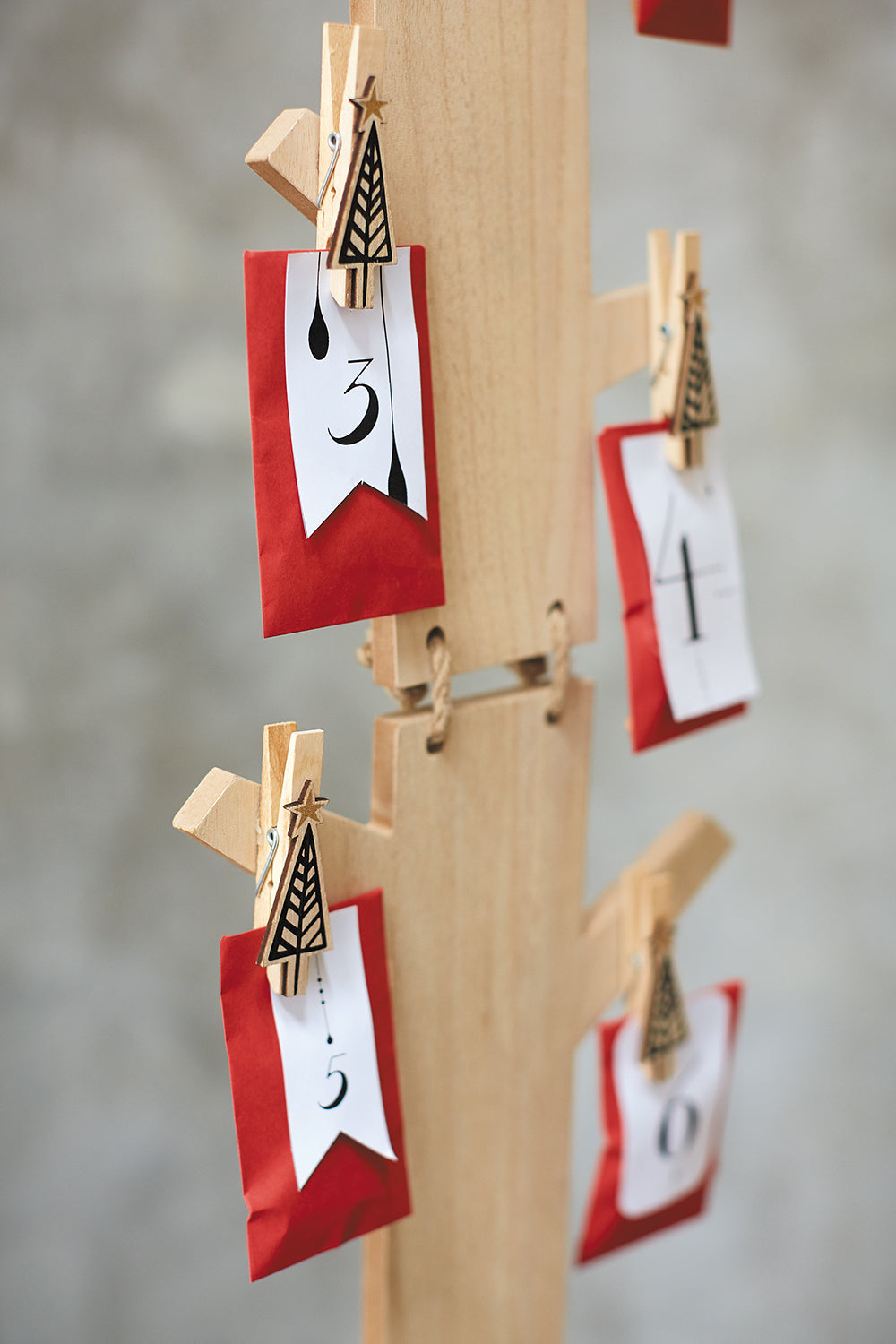 Hanging Wood Branch Set of 4 By Accent Decor | Wall Decor | Modishstore - 5