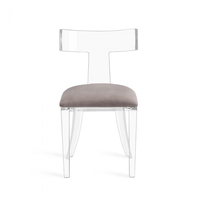 Tristan Acrylic Klismos Chair By Interlude Home | Dining Chairs | Modishstore - 2