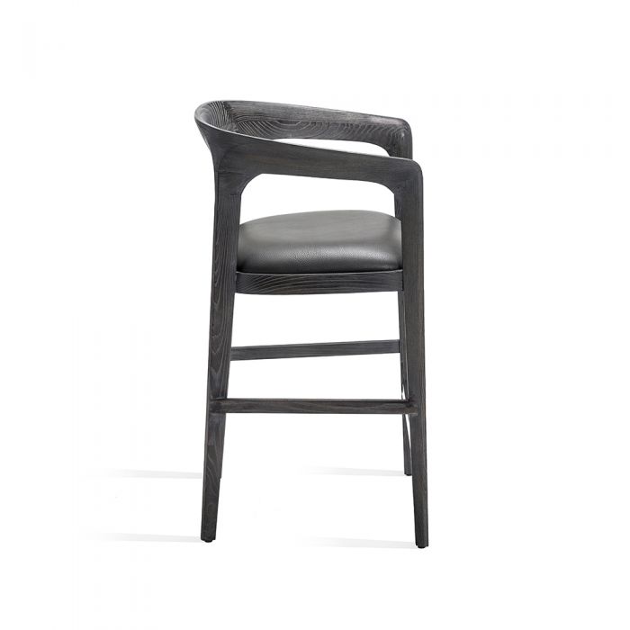 Kendra Counter Stool - Grey By Interlude Home | Counter Stools | Modishstore - 3