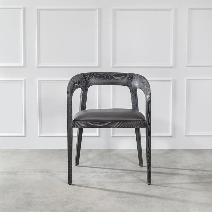 Kendra Dining Chair - Grey By Interlude Home | Dining Chairs | Modishstore