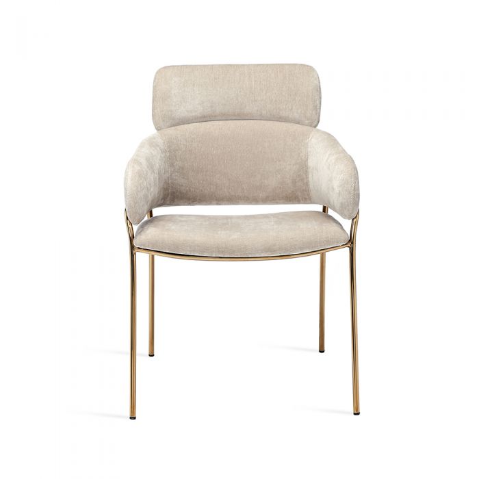 Marino Chair - Beige Latte By Interlude Home | Armchairs | Modishstore - 2
