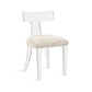 Tristan Chair - Ivory By Interlude Home | Dining Chairs | Modishstore