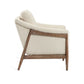 Layla Occasional Chair - Haze Shearling By Interlude Home | Armchairs | Modishstore - 8
