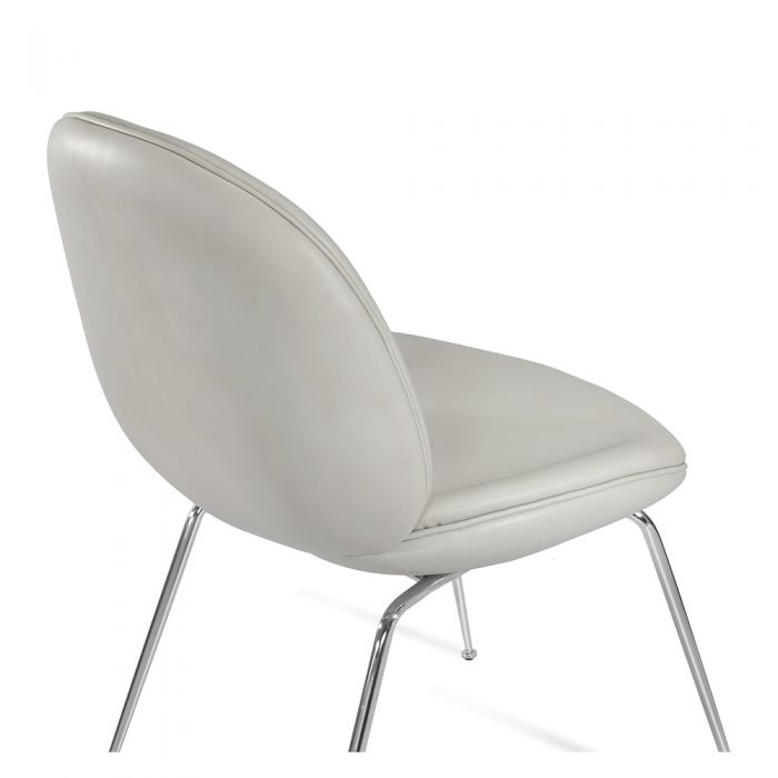 Luna Dining Chair - Fog By Interlude Home | Dining Chairs | Modishstore - 5