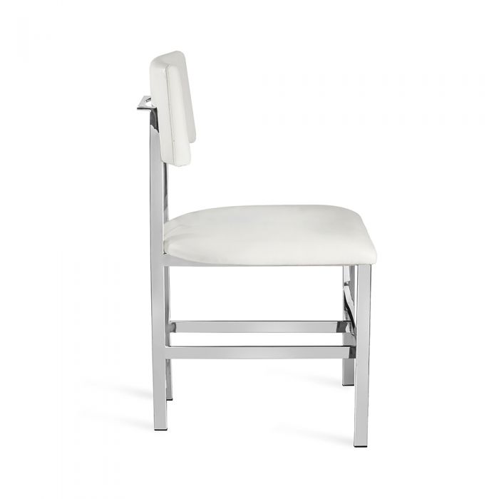 Landon II Dining Chair - White By Interlude Home | Dining Chairs | Modishstore - 4